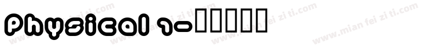 Physical 1字体转换